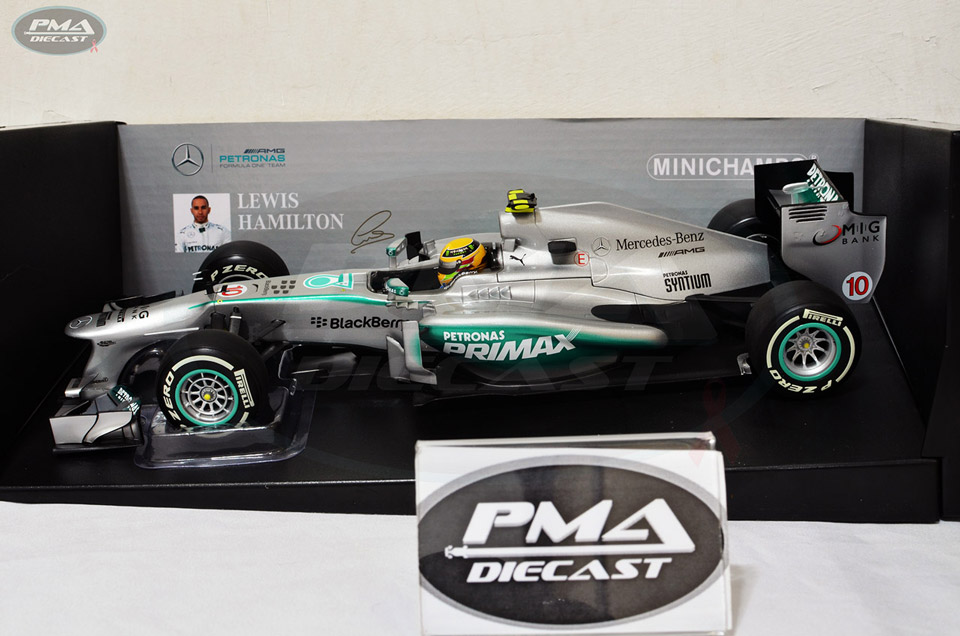 LEWIS HAMILTON 2013 MERCEDES-BENZ W04 1:18